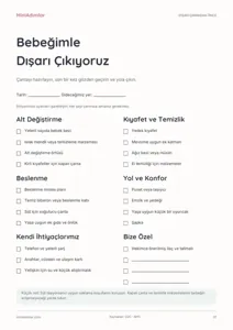 Bebeğimle Dışarı Çıkıyoruz PDF kapağı